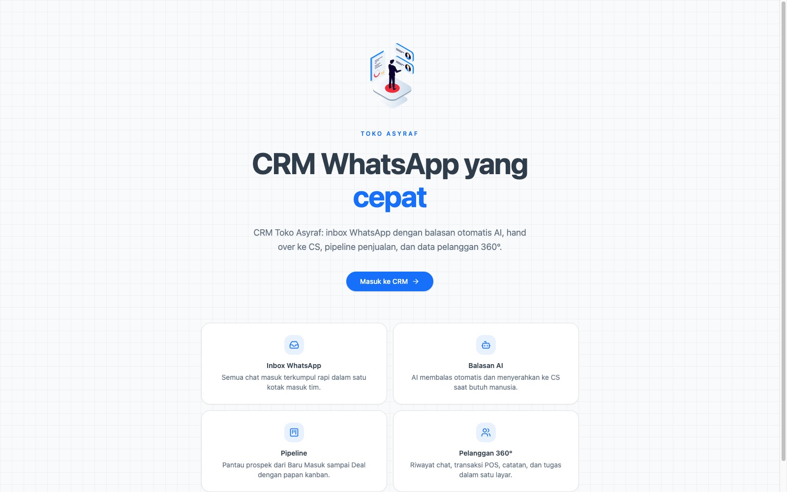 CRM WhatsApp Toko Asyraf